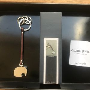 Georg Jensen Elephant Keyring